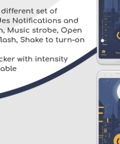Flashlight - Stroboscope, Flicker, Timer Android App