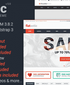 Flatastic Responsive Multipurpose VirtueMart Theme