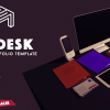 FlatDesk - Innovative Portfolio Template