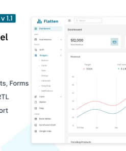 Flatten - Flutter Admin Panel