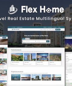 Flex Home - Laravel Real Estate Multilingual System