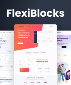 FlexiBlocks - React Gatsby Landing Page Templates