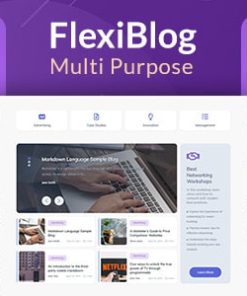 FlexiBlog - React Gatsby Multipurpose Blog Theme