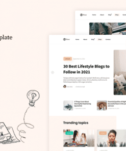 Flow - HTML Personal Blog Template