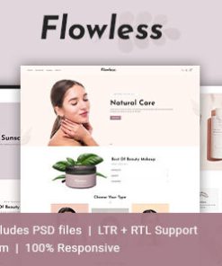 Flowless - Beauty & Cosmetics Prestashop Theme