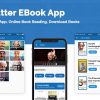Flutter App-Ebook With Admin Panel
