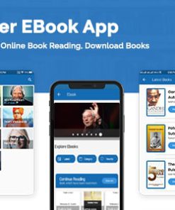 Flutter App-Ebook With Admin Panel
