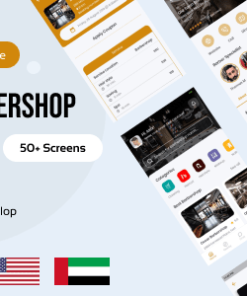 Flutter Barbershop UI Kit