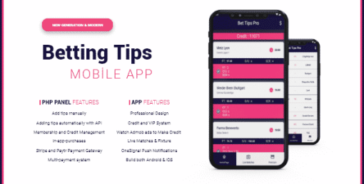 Flutter Betting Tips - Android/iOS