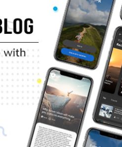 Flutter Blog App with Admin Panel - Travel, News, Branding