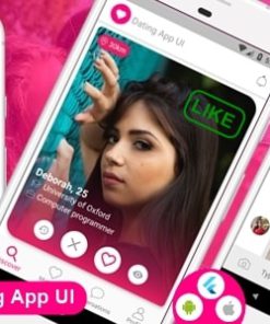 Flutter Dating App UI for Android and iOS