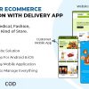 Flutter Delivery Solution Apps with Advance Website and CMS