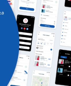 Flutter E-commerce UI Kit 2.0 supported