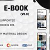 Flutter EBook App (Online eBook Reading, Download eBooks,Books App) Pdf and Epub Supported | v5.0