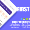 Flutter eCommerce Arabic (RTL) App UI