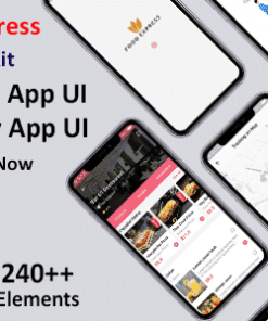 Flutter Food - Food Ordering App + Delivery Boy App UI in Flutter