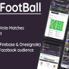 Flutter Football API: LiveScore & Vote Matches & News Sport & Live Matches ( Admob & Facebook ads )