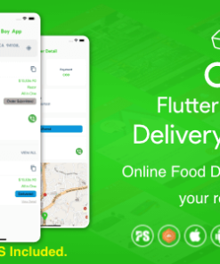 Flutter Grocery Delivery Boy App for iOS and Android ( 1.0 )