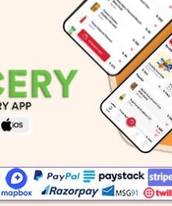 Flutter Grocery Delivery , Food Delivery Mobile Application