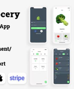 Flutter Grocery: Full Android + iOS eCommerce App (Flutter 2.0 Supported)