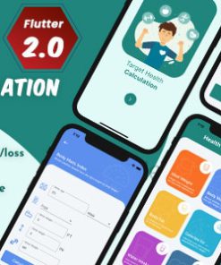 Flutter Health Calculation with Admob ready to publish