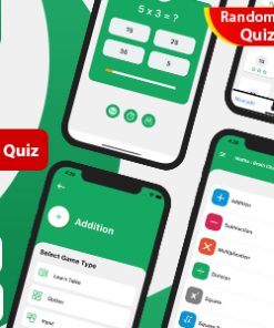 Flutter Maths Quiz : Brain Challenge with admob ready to publish