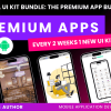 Flutter Mega UI Kit Bundle: The Premium App Bundle Edition | Flutter UI Bundle templates