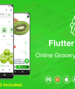 Flutter Multi Vendor Grocery (Convenience Store, Food, Vegetable, Fresh Fruit, eCommerce, Retail)1.5