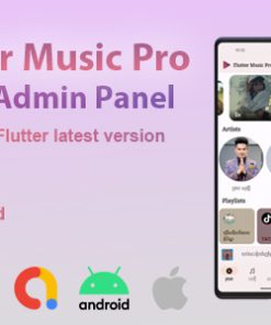 Flutter Music Pro - Music Streaming Platform