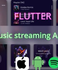 Flutter Music Streeming And Music Player online & ofline With Spotify Api