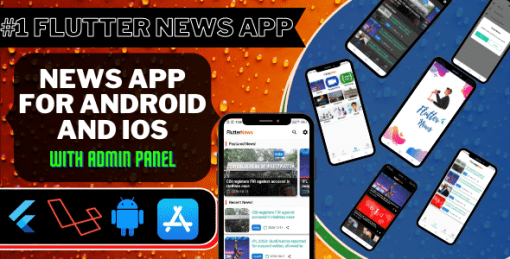 Flutter News App with Laravel Admin Panel