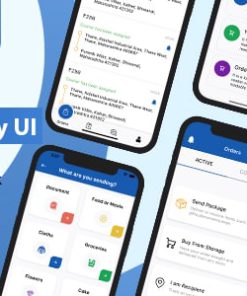 Flutter Parcel Delivery UI Kit Template