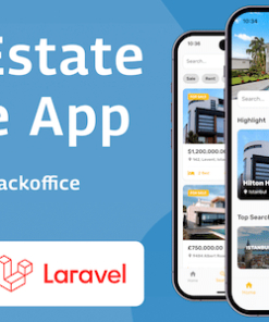 Flutter Real Estate Mobile App with Admin Panel | Flutter & Laravel 9