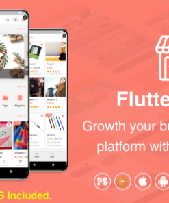 Flutter Store ( Ecommerce Mobile App for iOS & Android with same backend ) 1.5