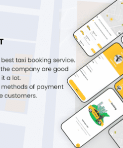 Flutter Taxi Booking App UI KIT