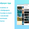 Flutter Wallpaper App