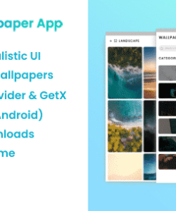 Flutter Wallpaper App