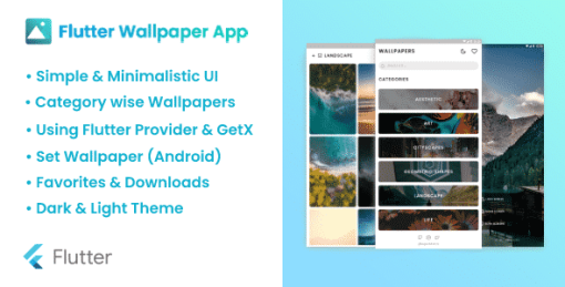 Flutter Wallpaper App