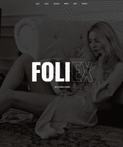 Foliex - One Page Portfolio Template