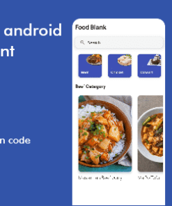 Food Blank( recipes client app)