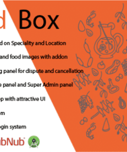 Food Box | Food Delivery Android App with chat | Swiggy Clone