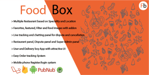 Food Box | Food Delivery Android App with chat | Swiggy Clone