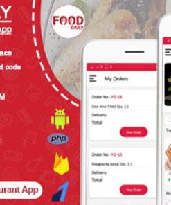 Food Daily - An On Demand Android Food Delivery App, Delivery Boy App and Restaurant App