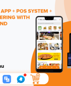 Food Delivery App + POS System + WhatsApp Ordering - Complete SaaS Solution (ionic 5 & Laravel)