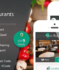 Food Delivery System for Restaurant with backend IOS Full Application