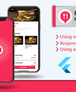 Food Delivery with Delivery Boy Flutter UI Kit