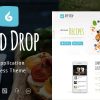 Food Drop | Meal Ordering & Delivery Mobile App WordPress Theme