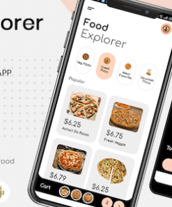 Food Explorer - Single restaurant Food delivery app with delivery boy in flutter