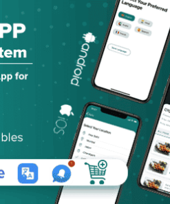 Food, Grocery Ordering App With Whatsapp -  Complete App with ionic 6 & Laravel Backend