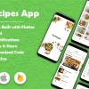 Food Recipes Flutter App (Android & iOS)